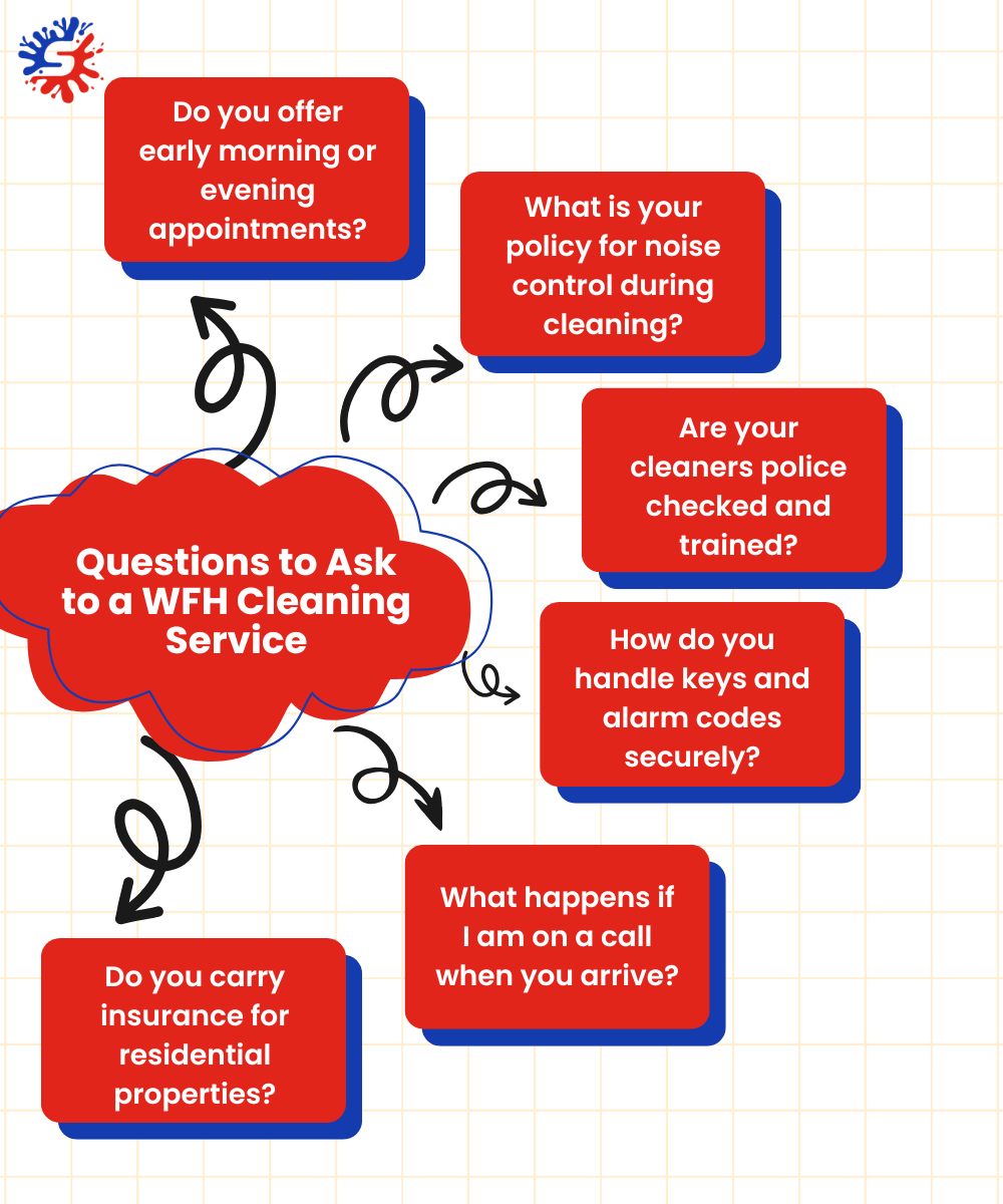 Questions to Ask to a WFH Cleaning Service